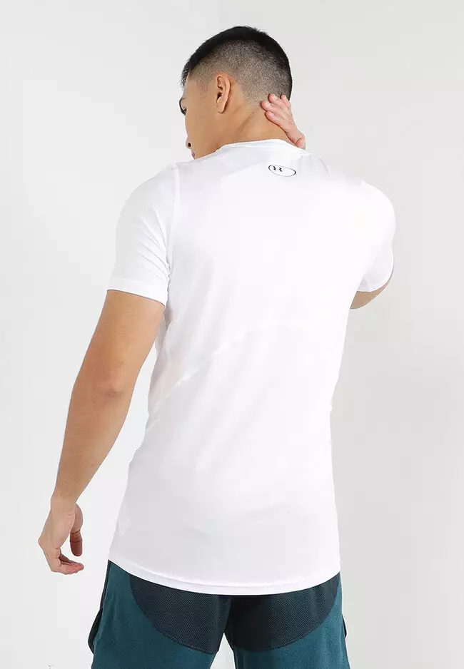 Under Armour, Armour T Shirt Mens, White 2