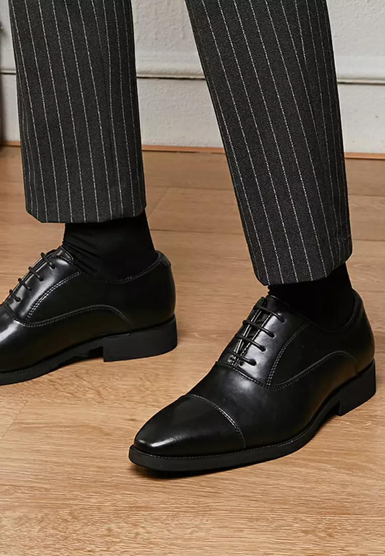 Leather Cap Toe Business Shoes KB22KB05