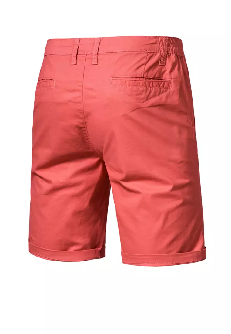 Straight Cropped Shorts AX019