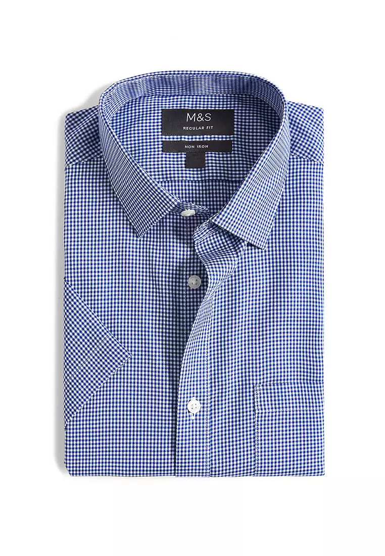 Regular Fit Non Iron Pure Cotton Shirt