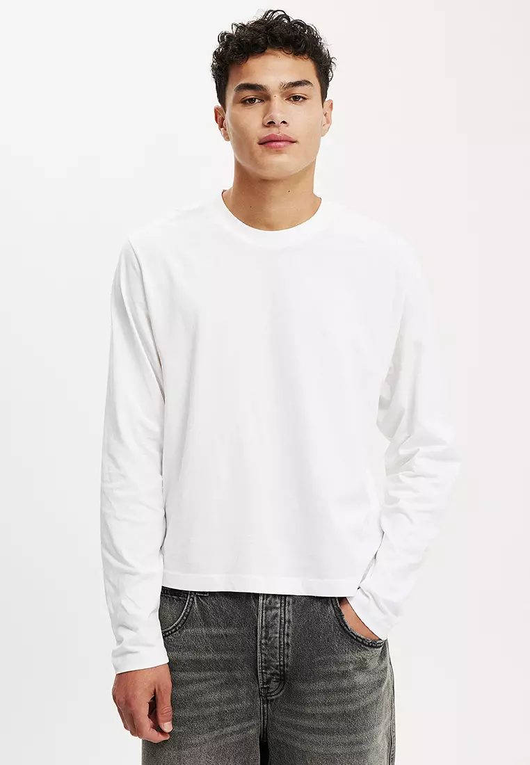 Buy Cotton On Cropped Fit Long Sleeve T-Shirt 2026 Online | ZALORA