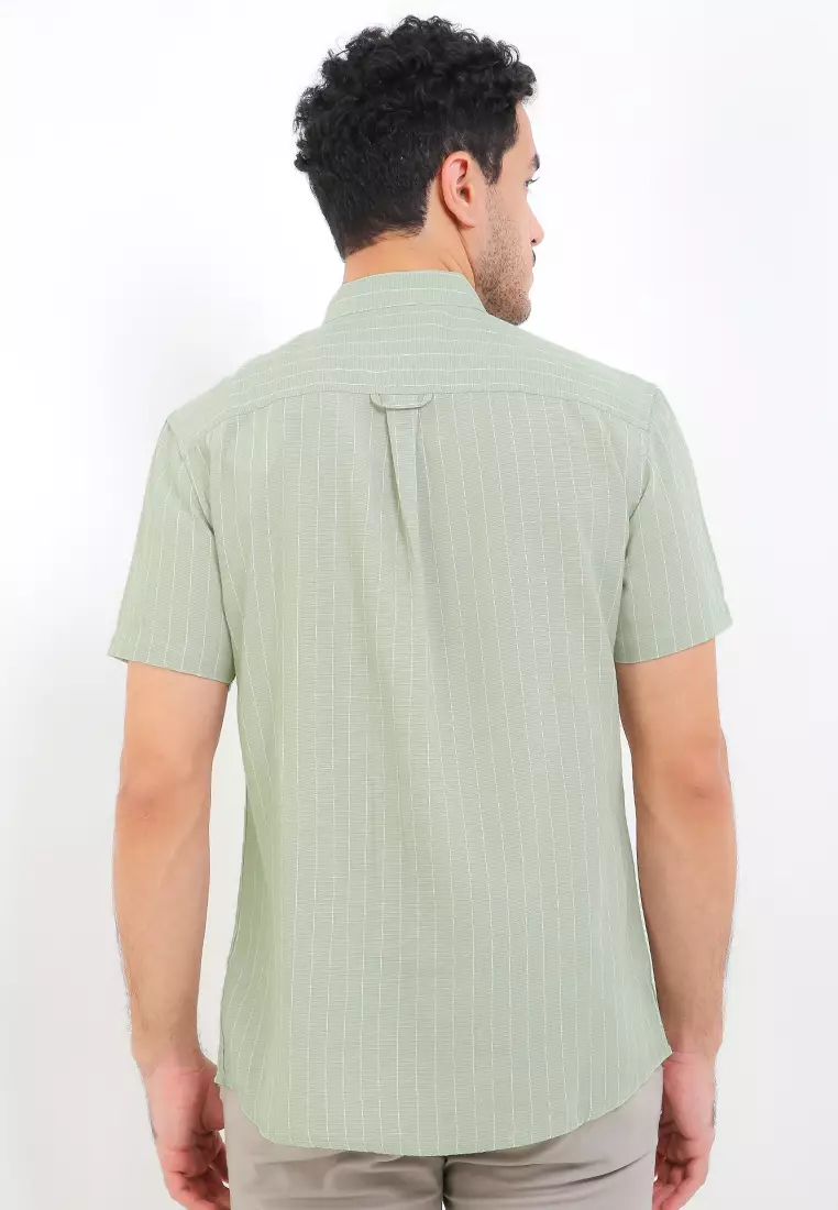 Kemko Couple Keluarga Motif Stripe - Saddil Shirts