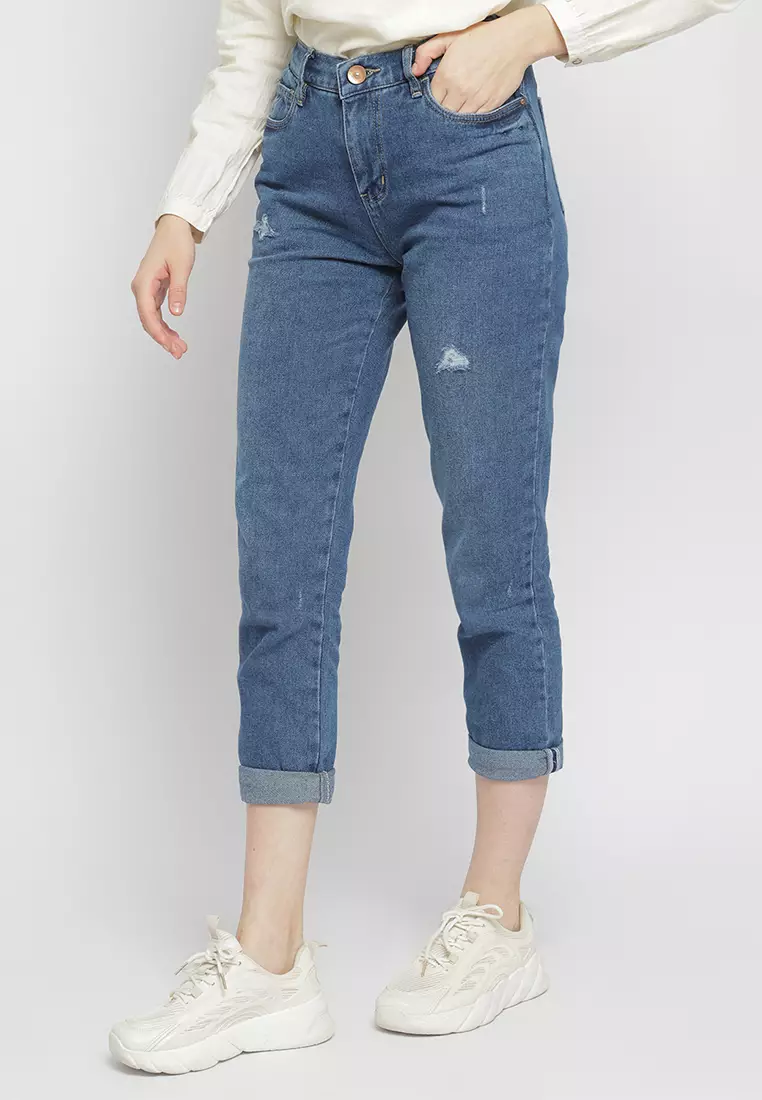 C2 Werner Blue Boyfriend Jeans