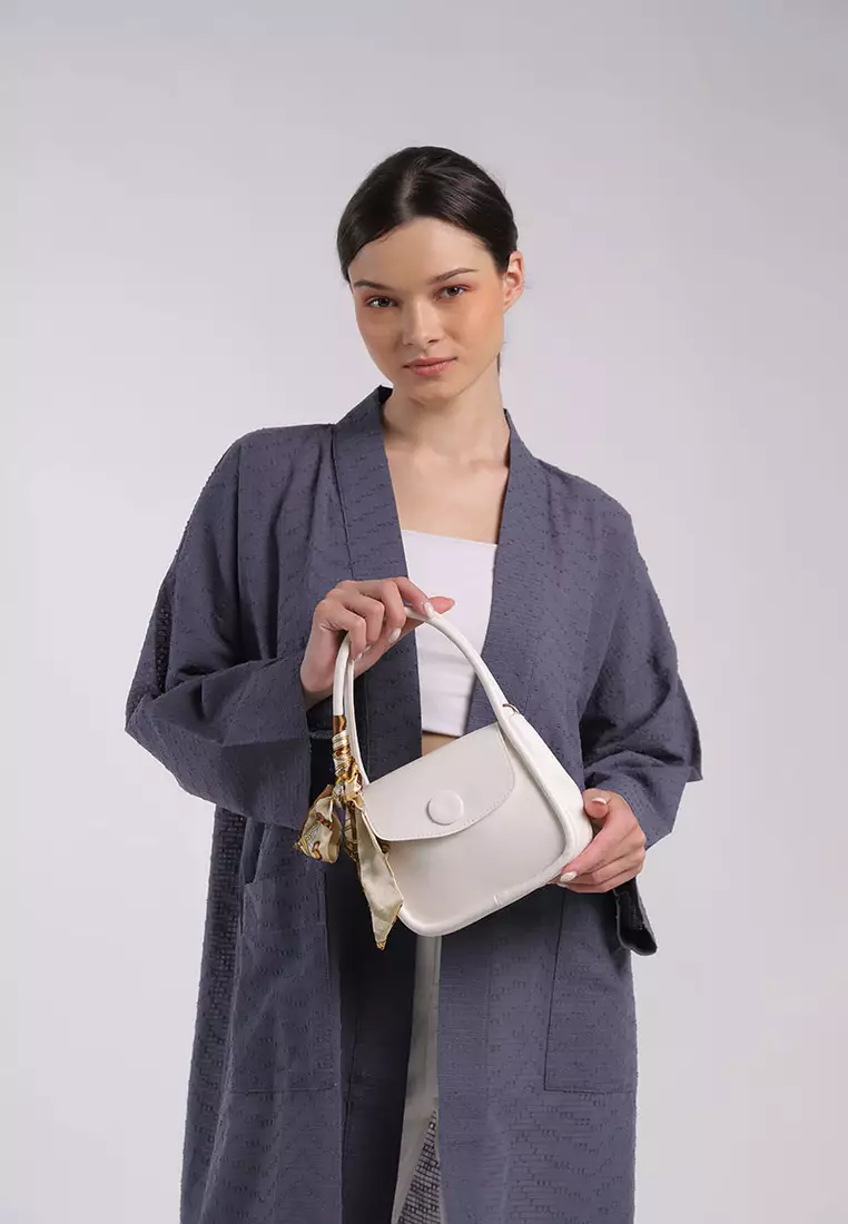 Tekka Yofina Dora Bag White