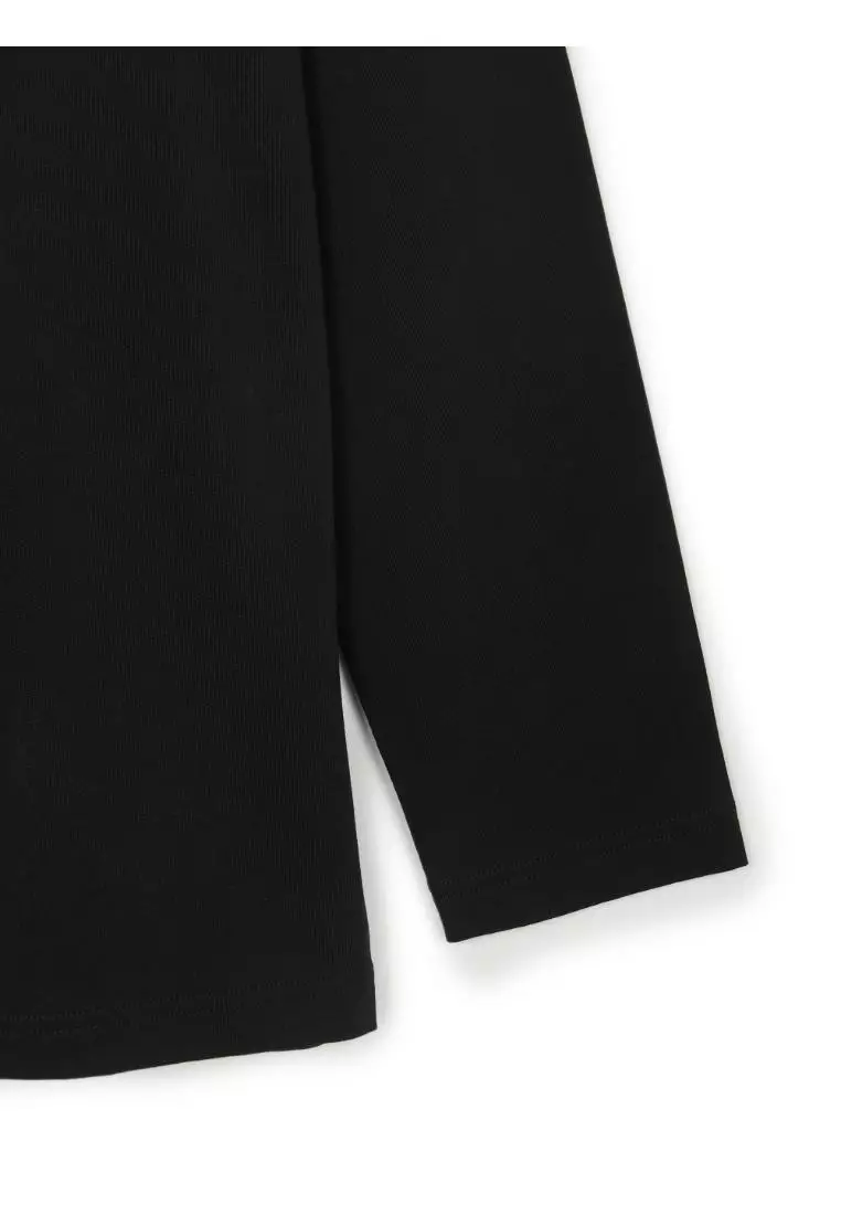 BASIC MEGA LOGO LOOSE FIT LONG SLEEVE T-SHIRTS NEW YORK YANKEES