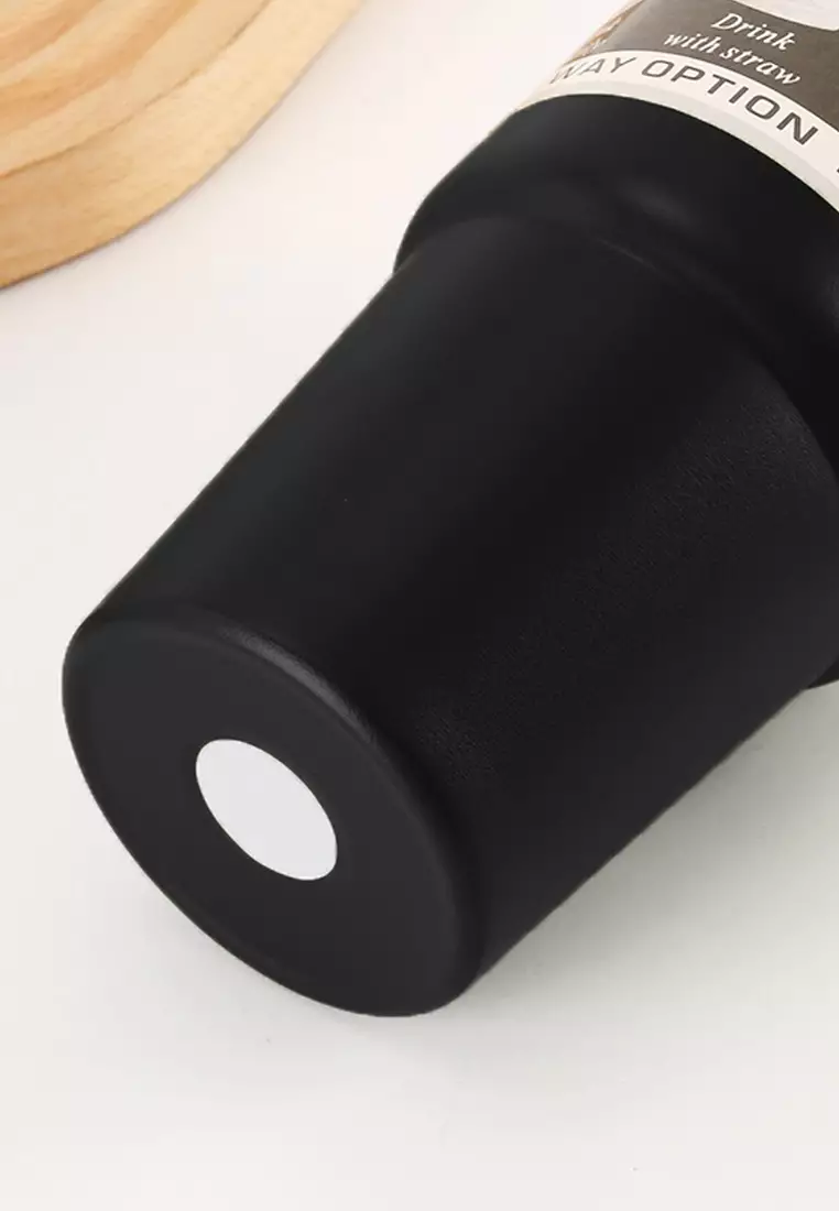 Wakakids Botol Minum Termos Stainless Steel Tumbler Vacuum Insulated Mug Jumbo Simple 900ml K1207 Venrc Putih