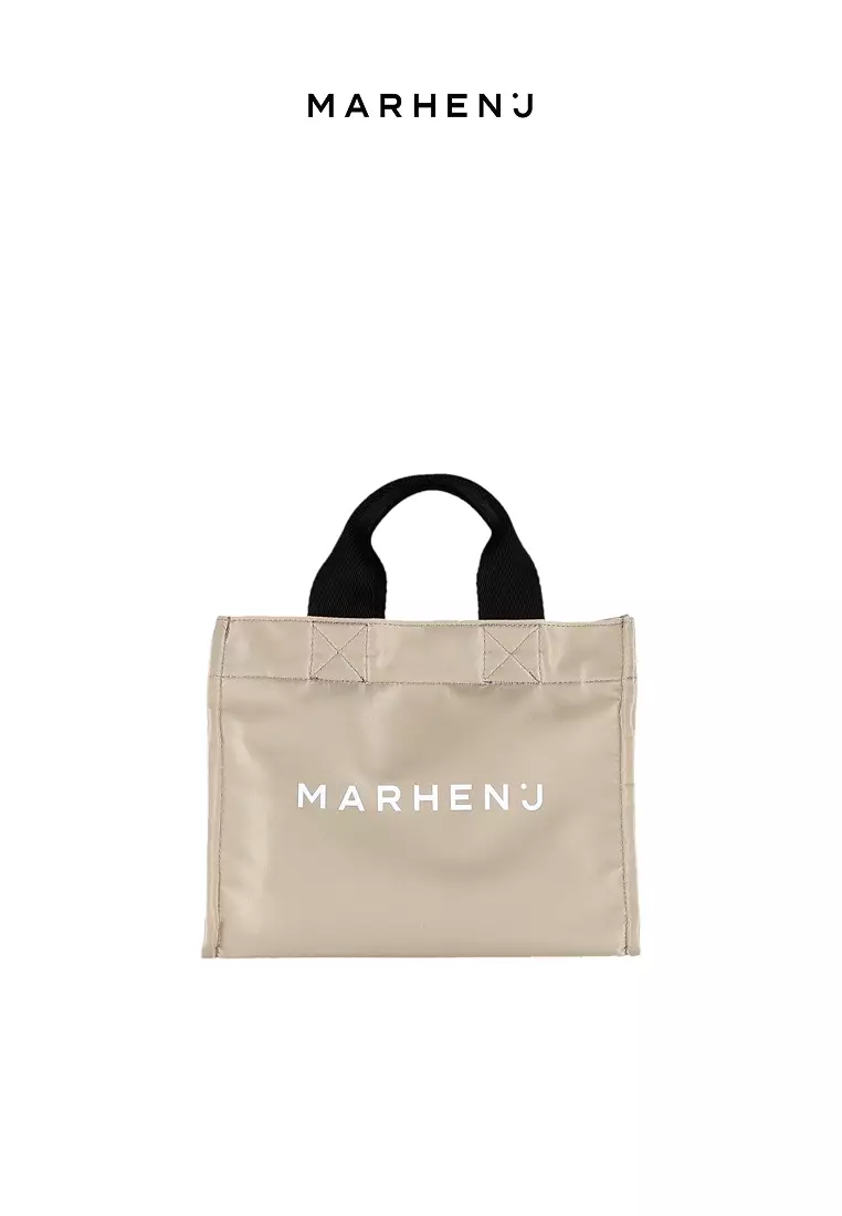 RICO MINI EQ Nylon Crossbody Bag Beige
