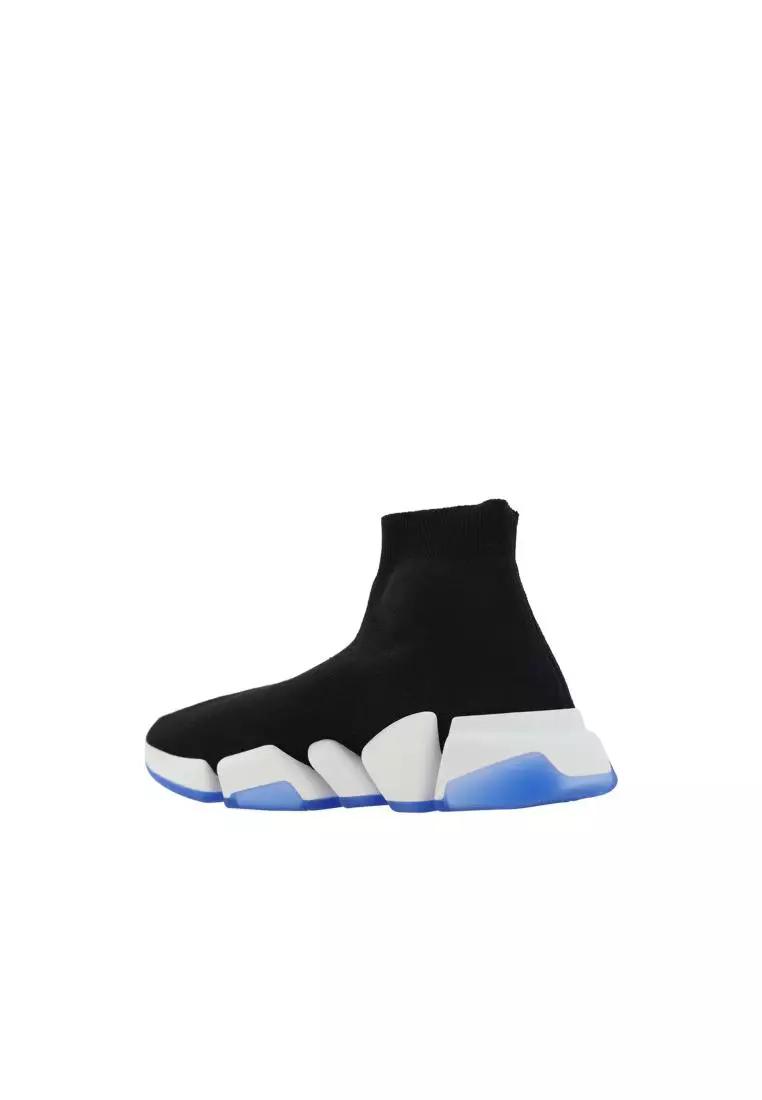 All black discount balenciaga sock sneakers