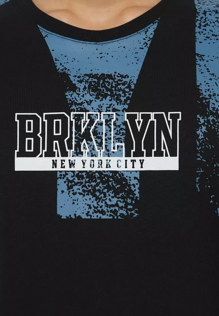 POLICE T-Shirt Cotton Combed Pria 207280361