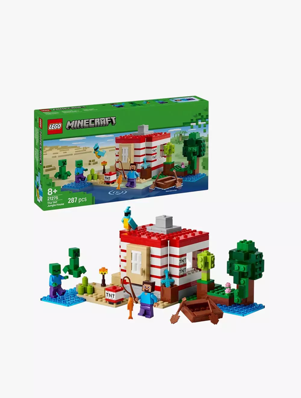 LEGO® Minecraft The TNT Jungle House - 21275
