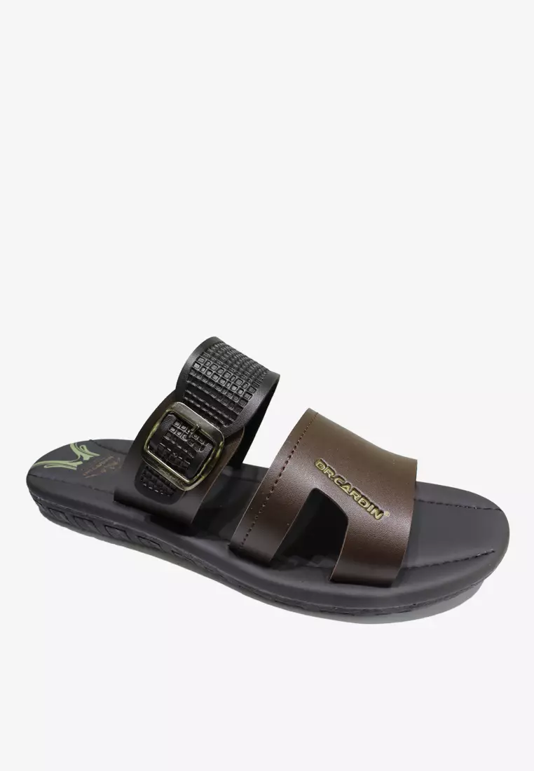 Buy Dr. Cardin Dr Cardin Synthetic Leather Cushioned Men Sandals D-GHN ...