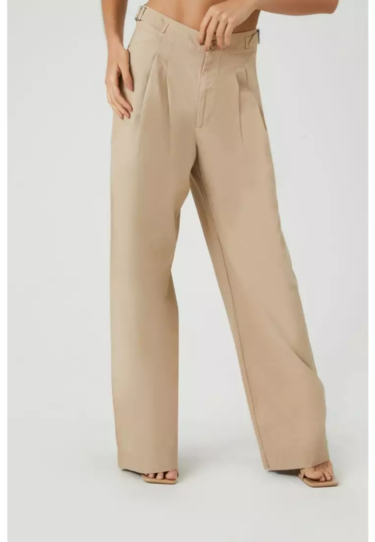 Forever 21 high waisted wide leg pants discount