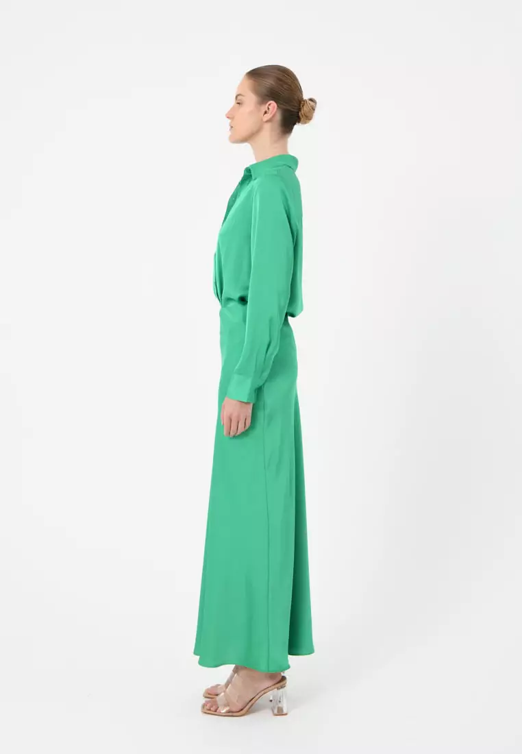 Coco Loose Fit Satin Blouse