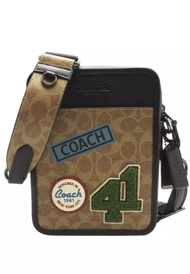パッチ付き★COACH★ Sullivanクロスボディ キャンバス COACH® Outlet | Sullivan Crossbody Bag In Signature Canvas