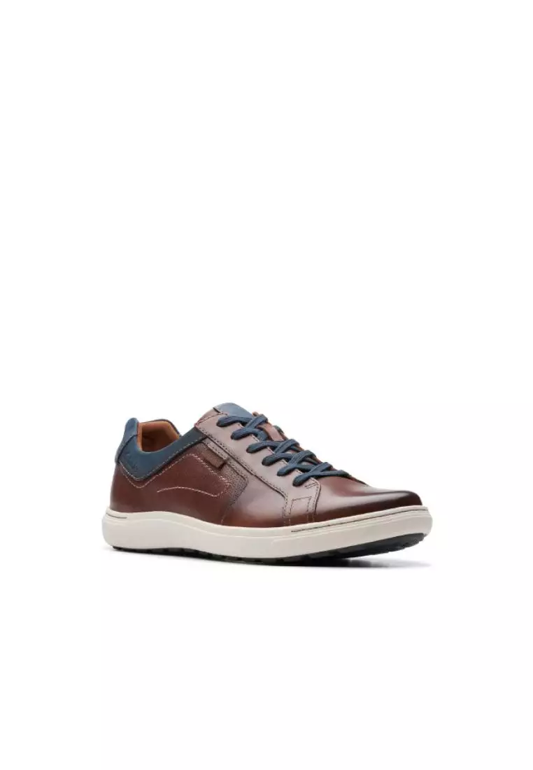 Men's Mapstone Lace Mahogany Leather