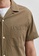 Selected Homme brown Seersucker Resort Shirt C4064AA3DFB538GS_3