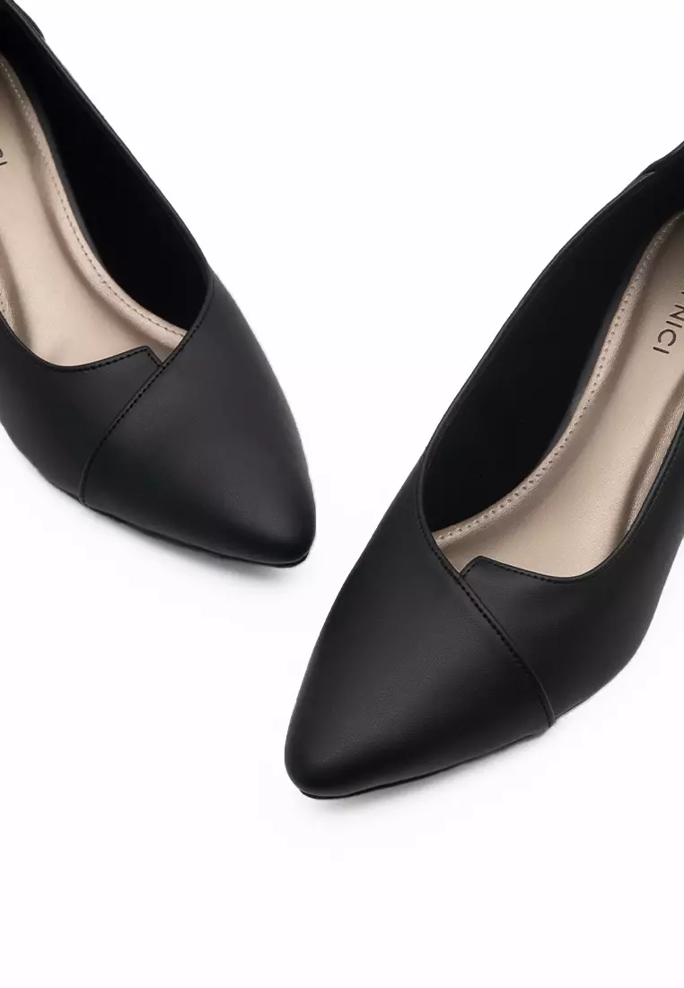 VIVI NICI - Jacelyn Sepatu Wanita 5 cm Black Solid
