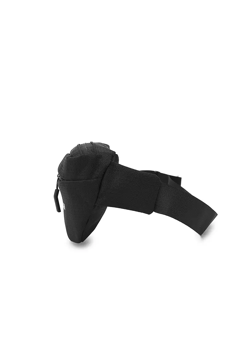 Men's Waist Bag / Belt Bag / Chest Bag (Tas Pinggang / Tas Dada Pria) - Hitam