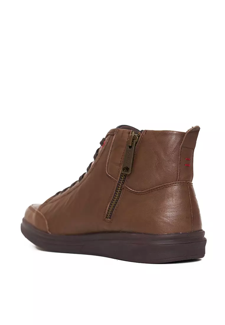 Sepatu Casual Sneakers Pria Gino Mariani Jawara Coklat