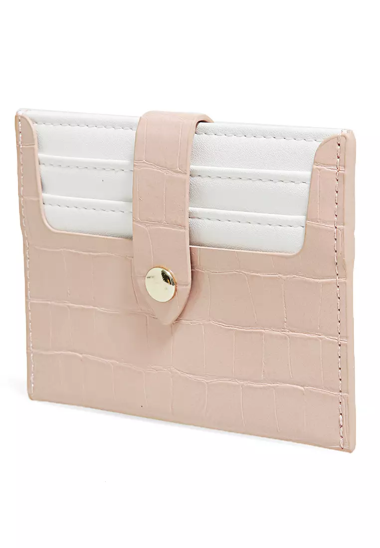 Card Wallet Dompet Kartu Wanita Mini Design Material Leather ORIGINAL