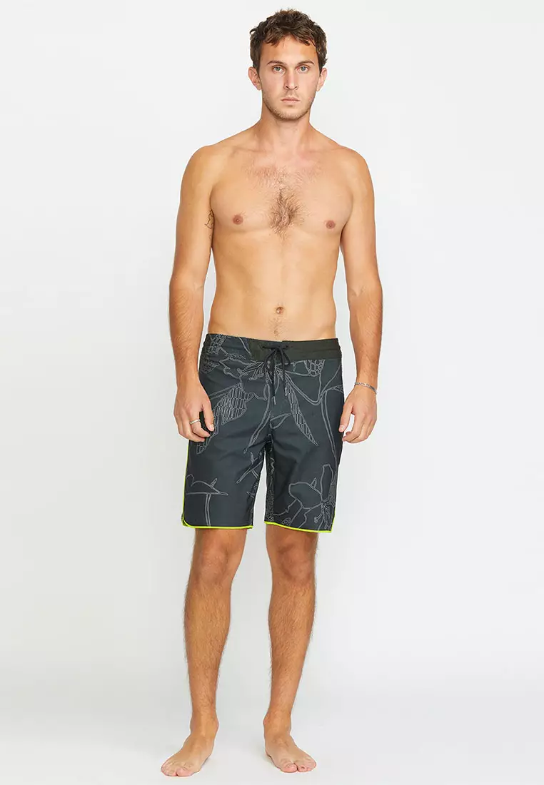 MBS MISTER FIB SCLP STONEY 19 BOARDSHORTS STEALTH