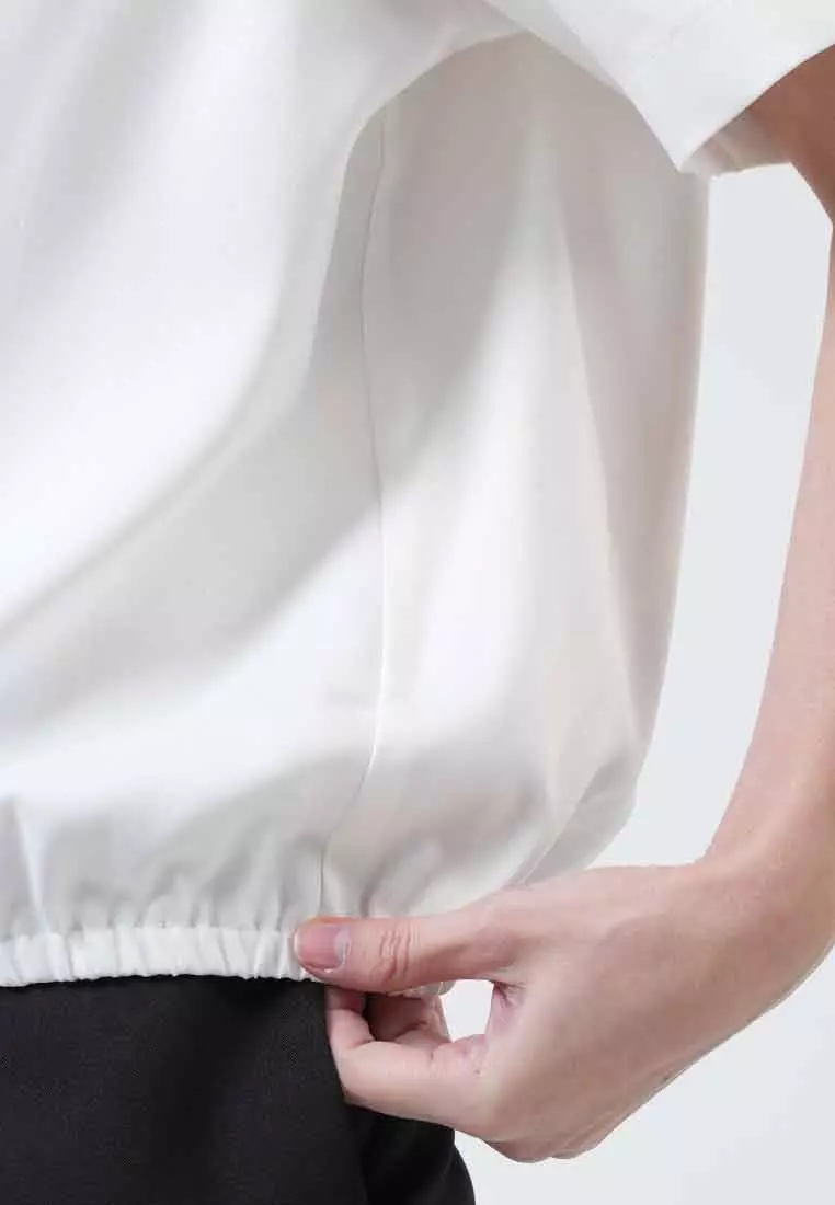 Kinsley Elastic Hem Utility Top