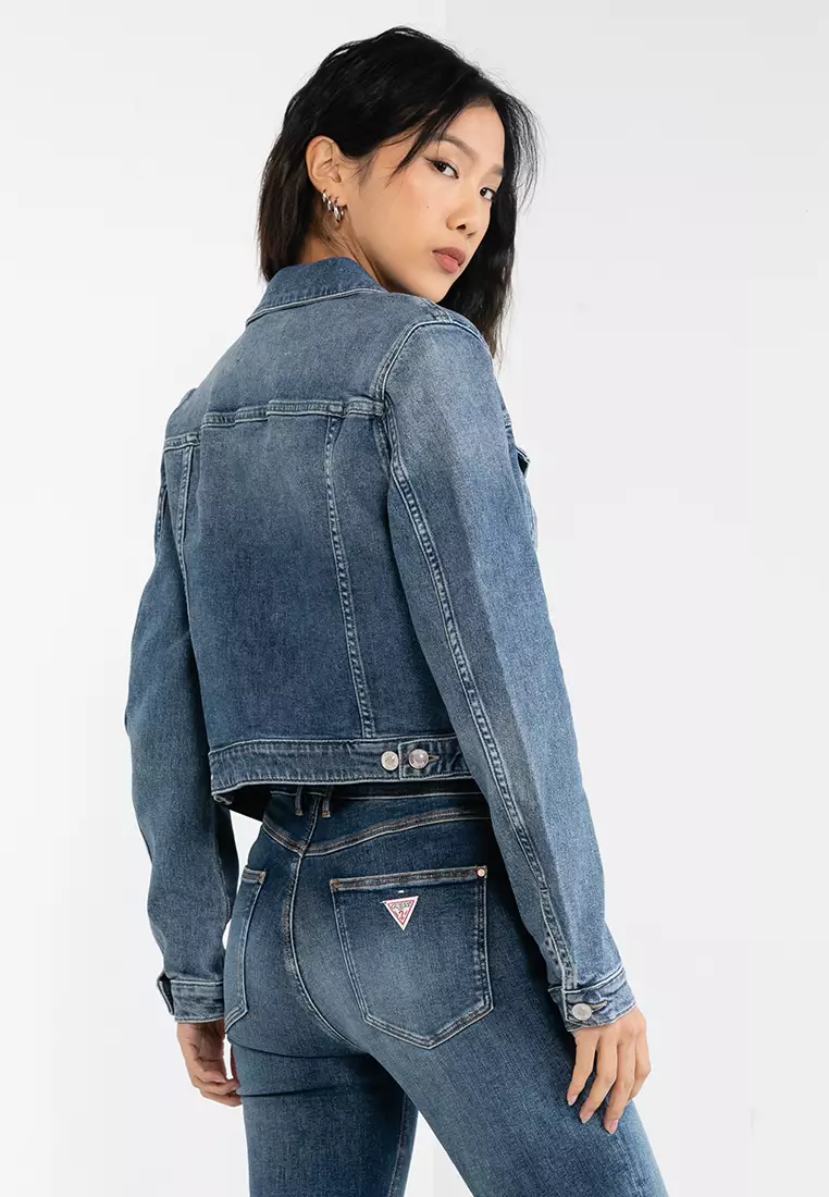Buy Guess Trucker Denim Jacket 2024 Online ZALORA Singapore