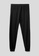 United Colors of Benetton black Tricot trousers with drawstring E65CEAA37735F4GS_3