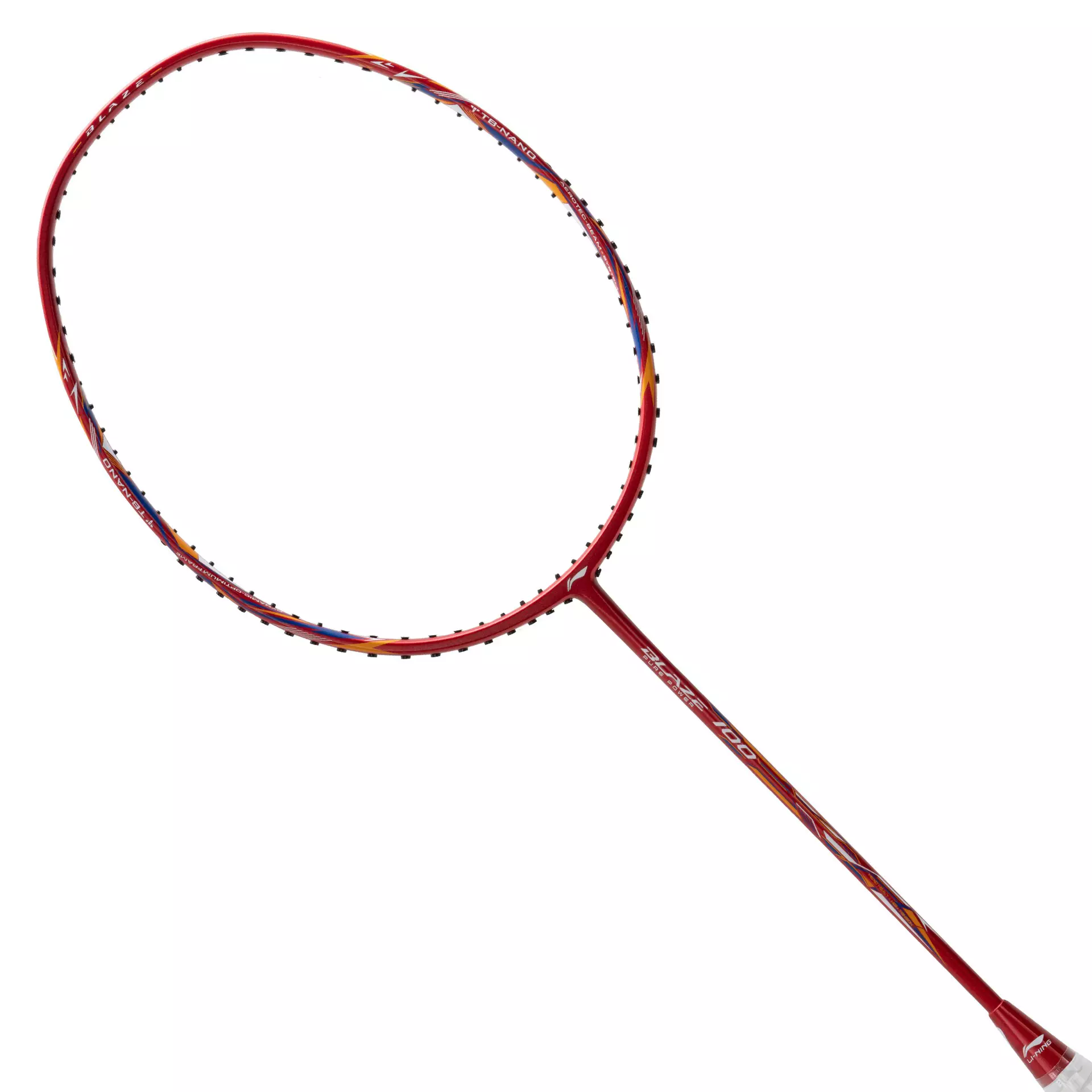 Li-Ning Badminton Racket Blaze 100 84 Grams - Red/White/Navy