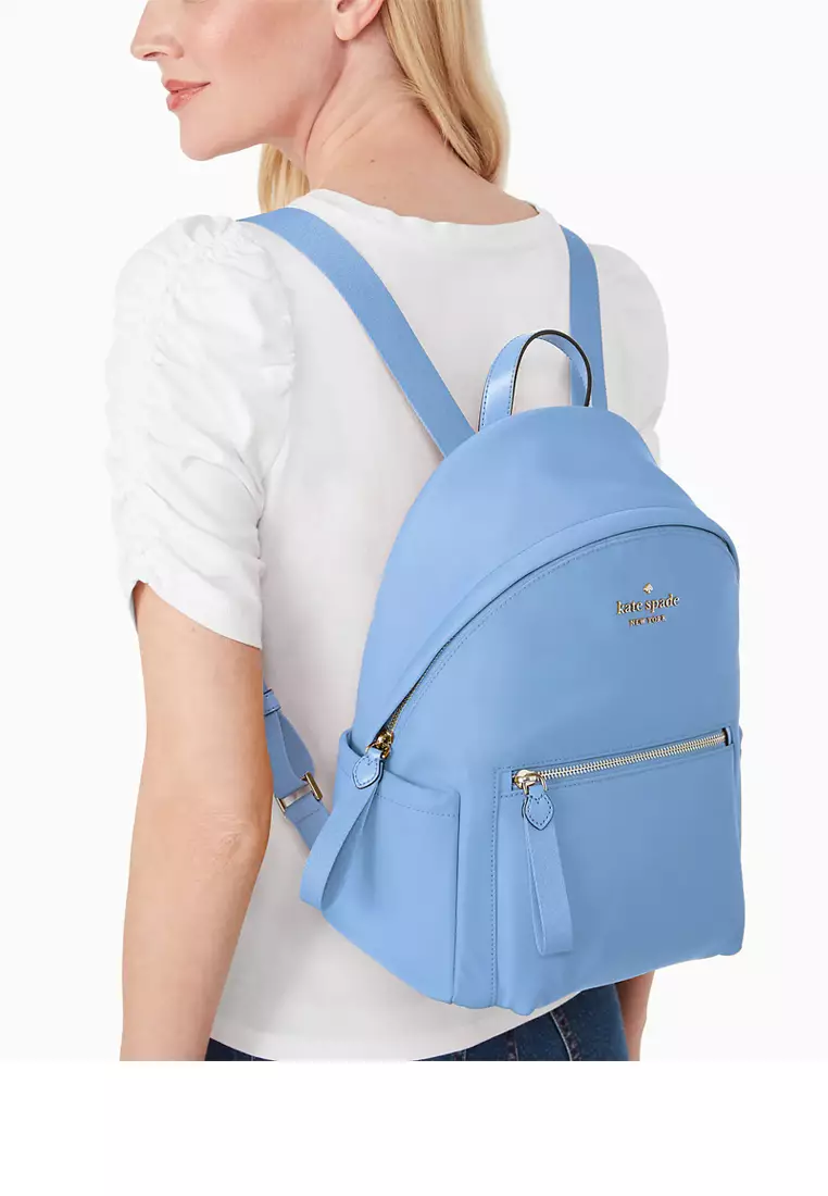 Blue kate spade online backpack