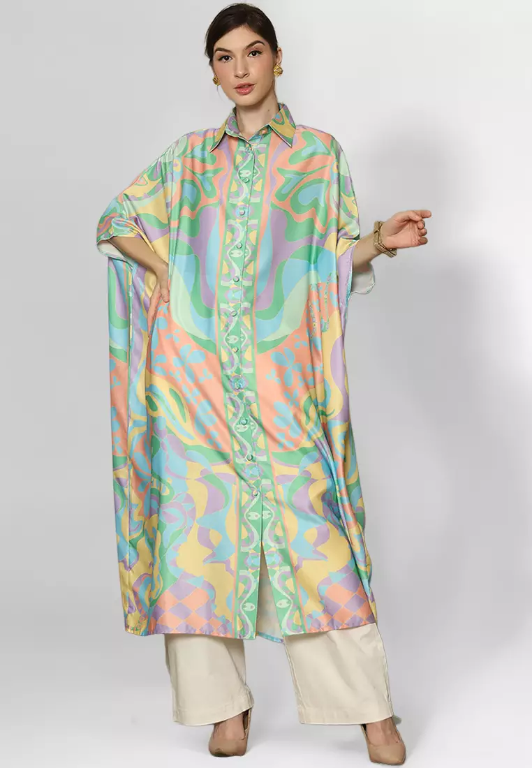 Kanzi Collared Kaftan