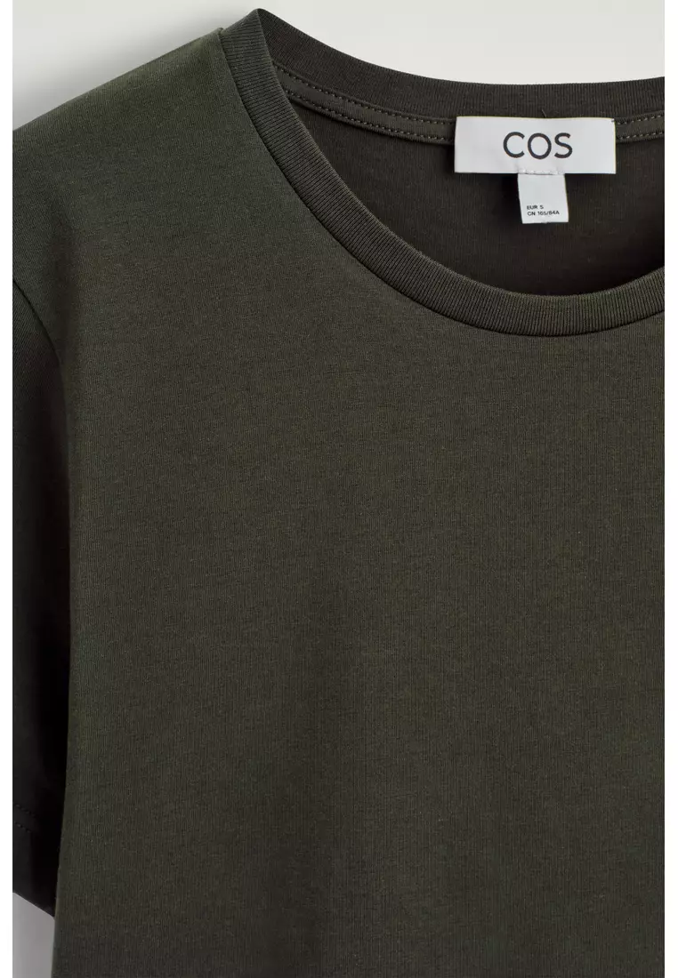 COTTON CREW-NECK T-SHIRT