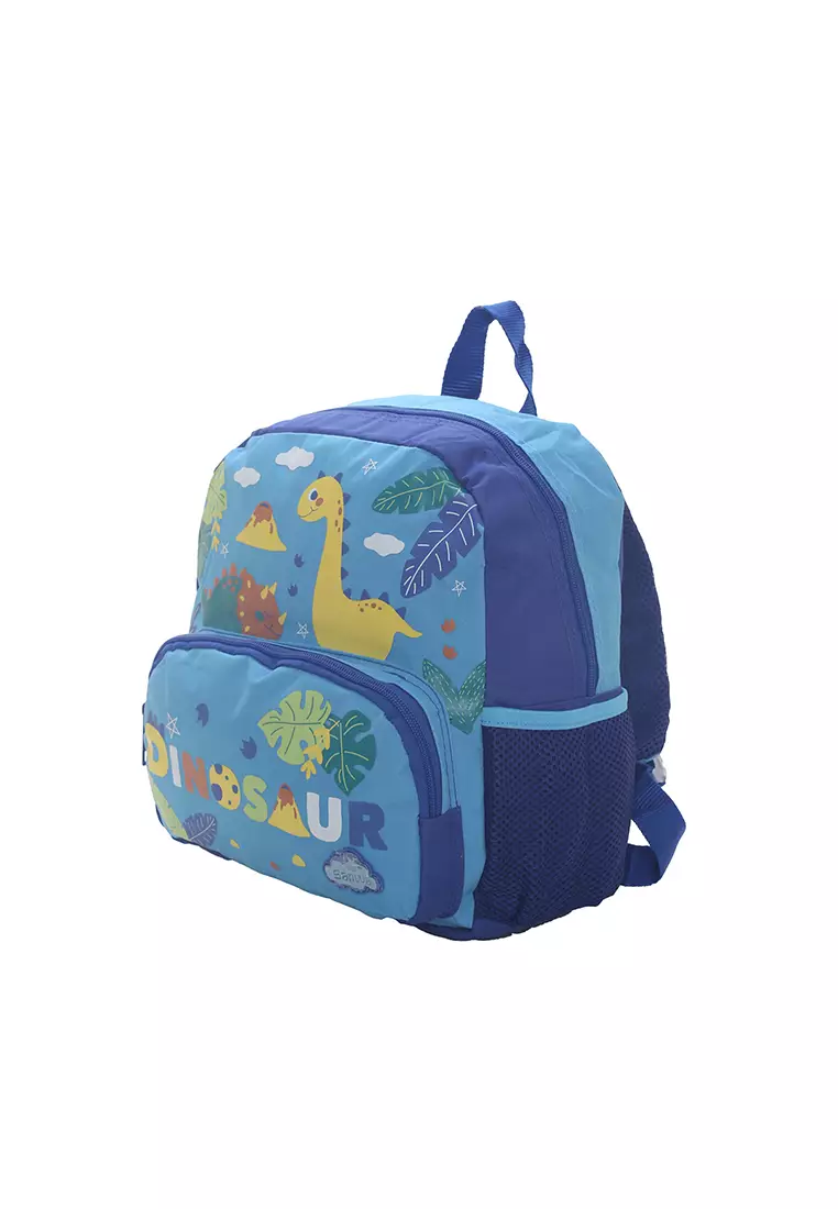 Tas Ransel Anak Dinosaurus Kecil Biru 30x25 cm