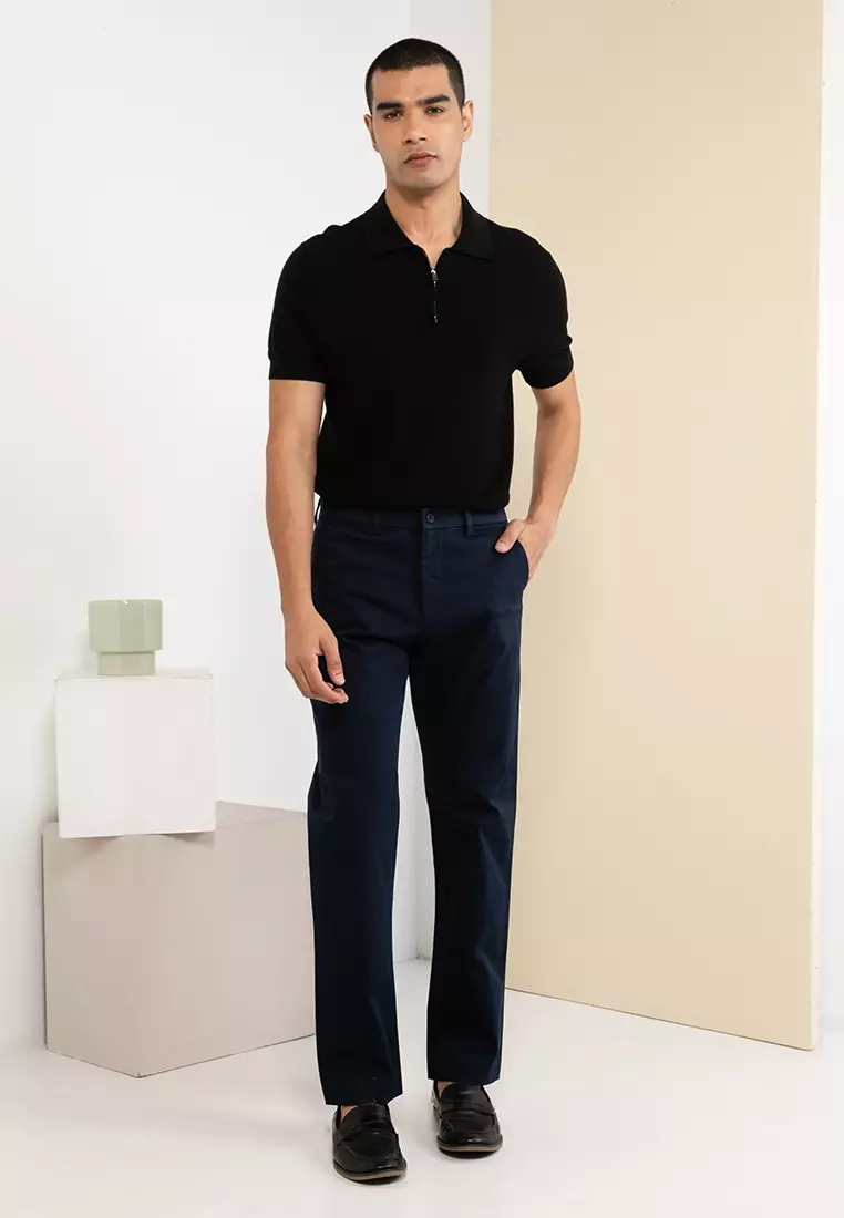 Premium Sateen Straight Chinos