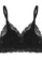 ZITIQUE black French Lace Beauty Back Ultra-thin Underwire Top Bra-Black 62804USE98734DGS_1