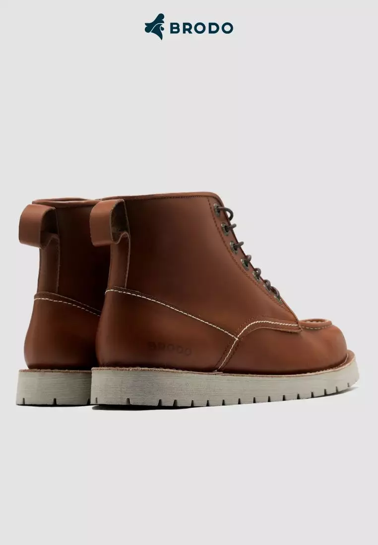 BRODO - Bianco Boots Heritage Brown
