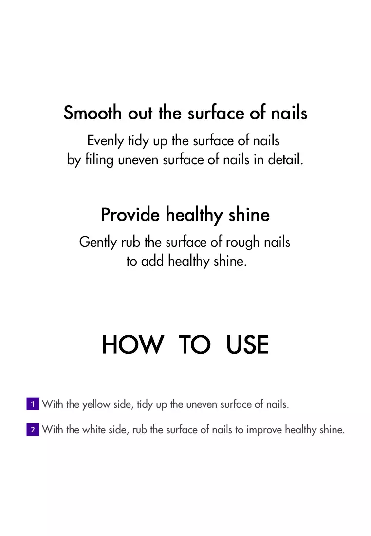 Holika Holika Magic Tool Nail Shining Two Way Buffer