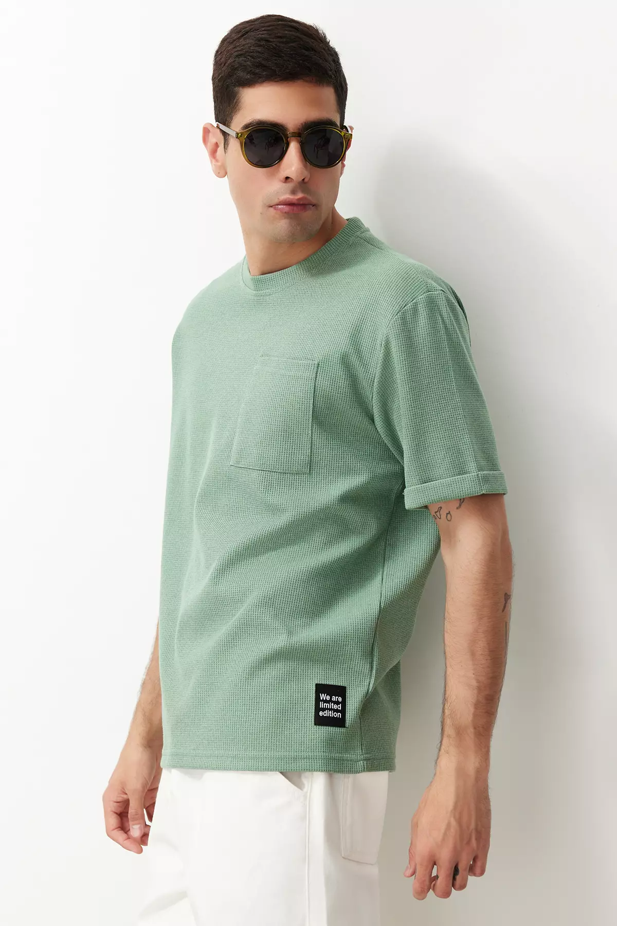 Waffle Knit T-Shirt