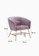 EASTWOOD LIVING Gale Rose Lounge Chair 517BFHLC164856GS_5