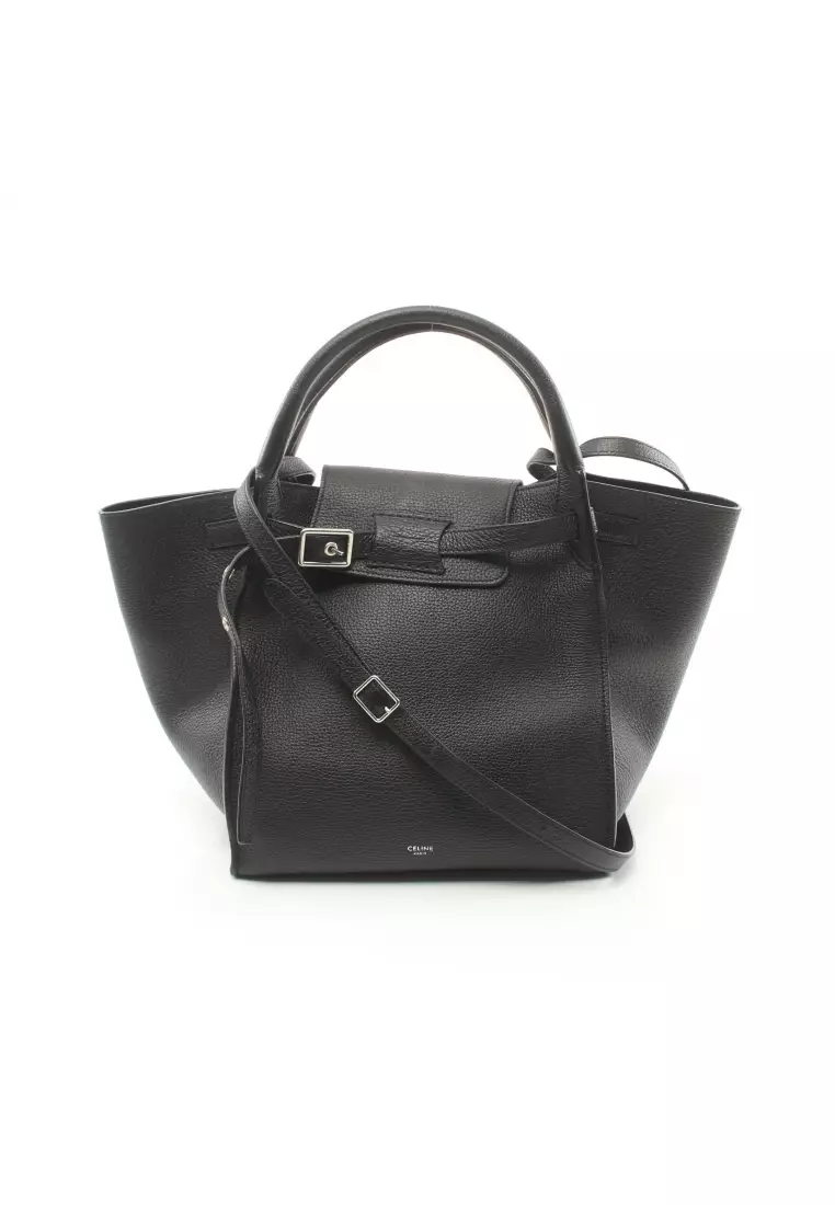 CELINE Pre loved Celine big bag Small With long strap Handbag