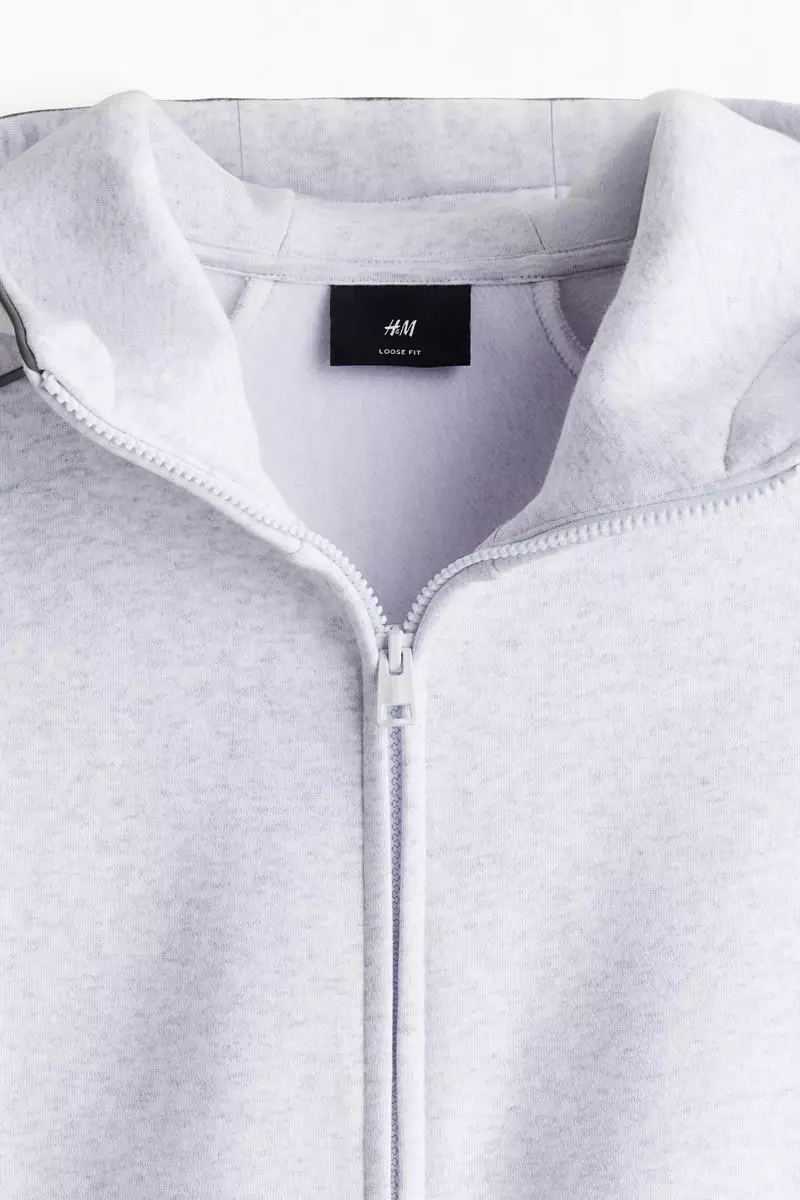 Loose Fit Zip-through hoodie