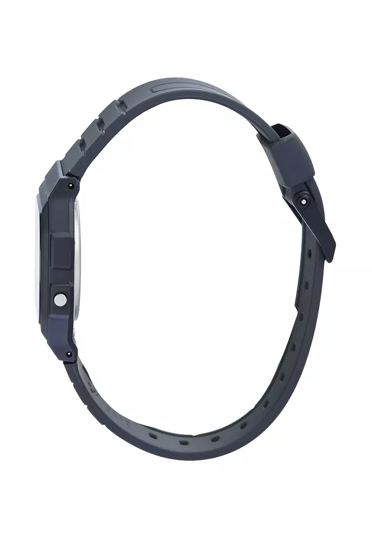 Casio Jam Tangan Digital Unisex - Black Resin Strap - F-91WB-8A