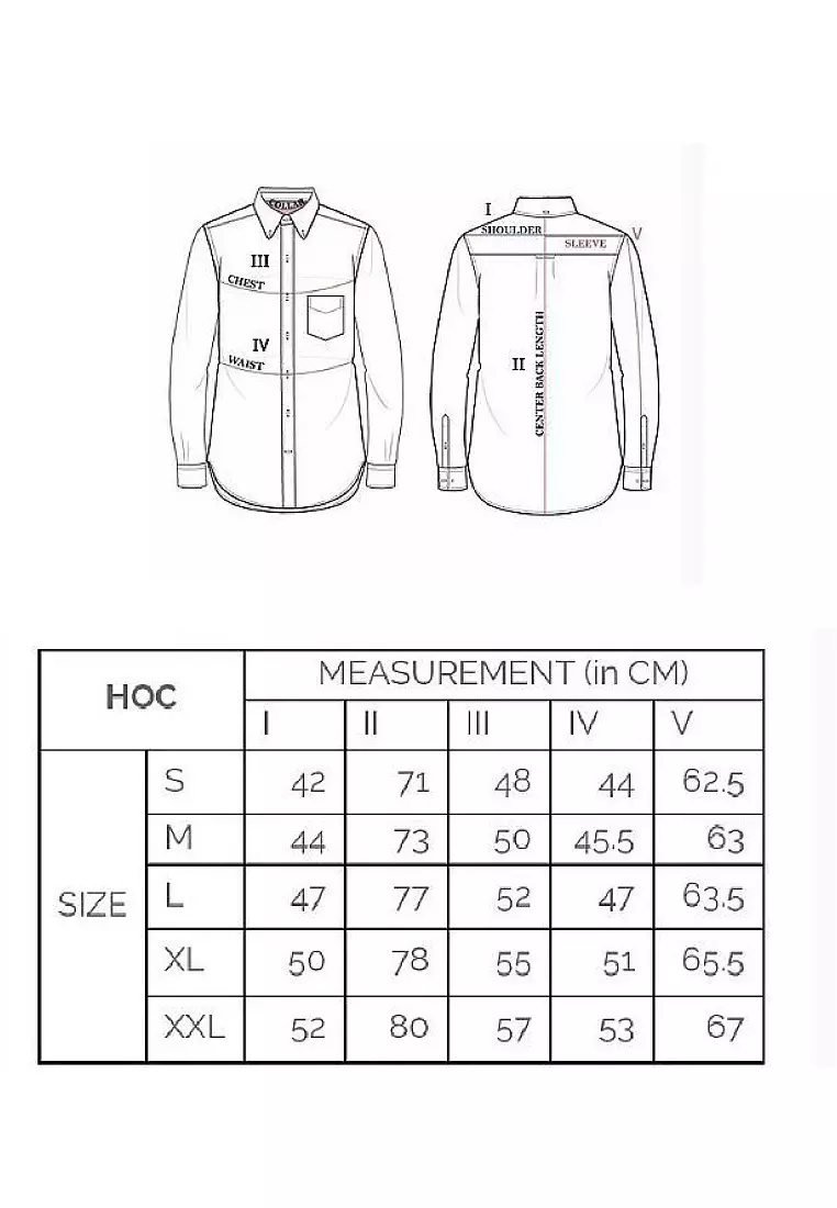 Houseofcuff Kemeja formal Kerja Slim Fit French Cuff Abuabu