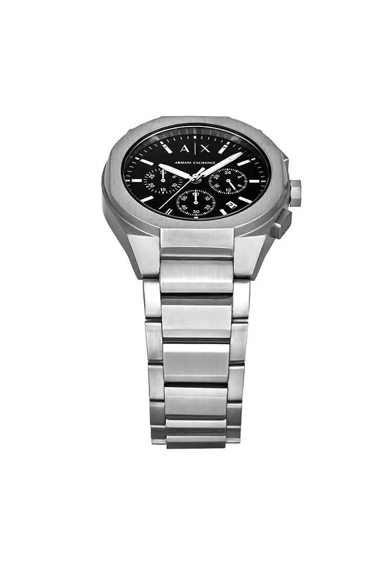 Rafael Silver Stainless Steel Watch Ax4186
