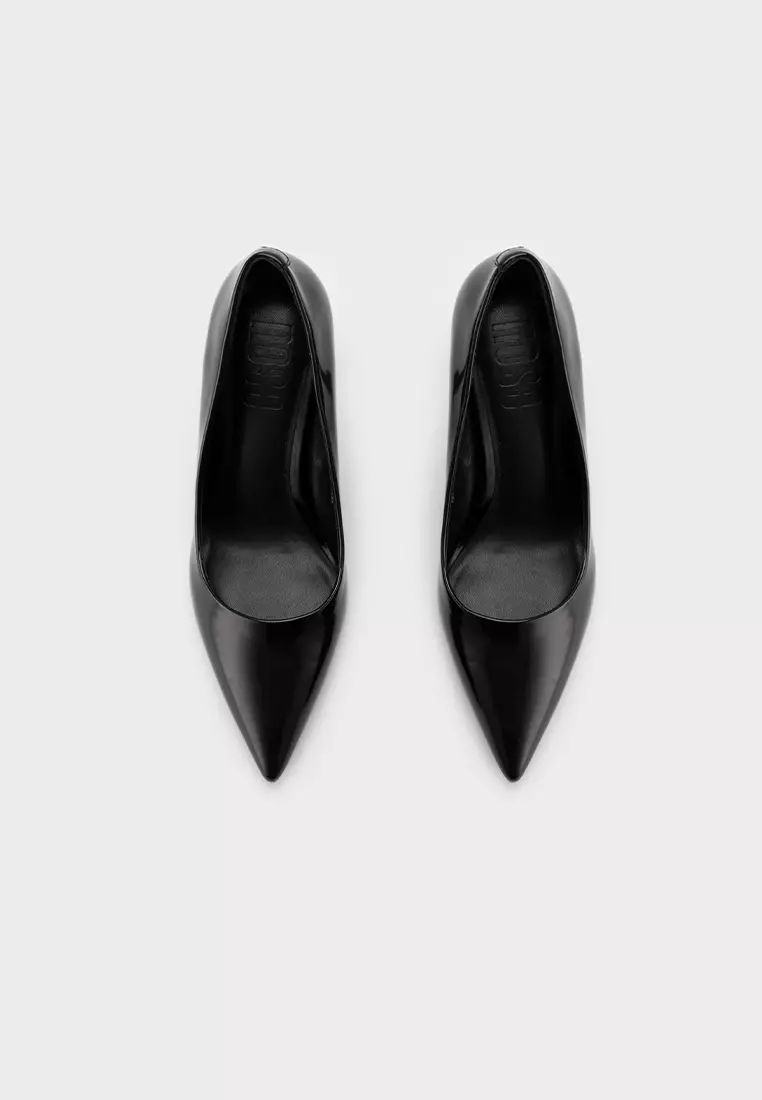 CLASSIC POINTED TOE MID HEEL PUMP