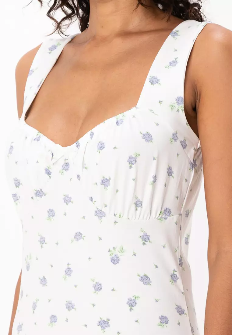 Petite Sleeveless Mini Sundress