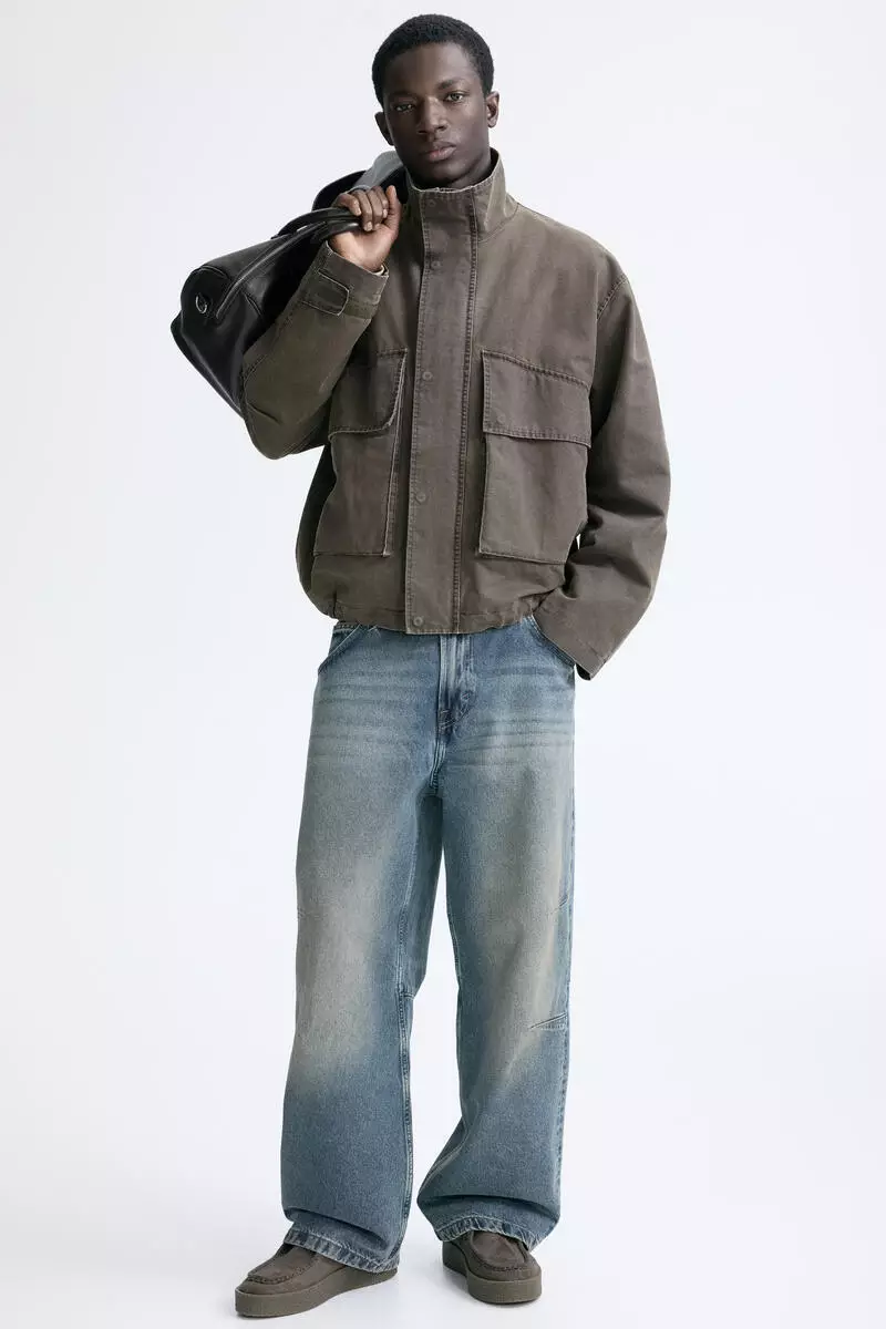 Buy H&M Stand collar jacket 2026 Online | ZALORA