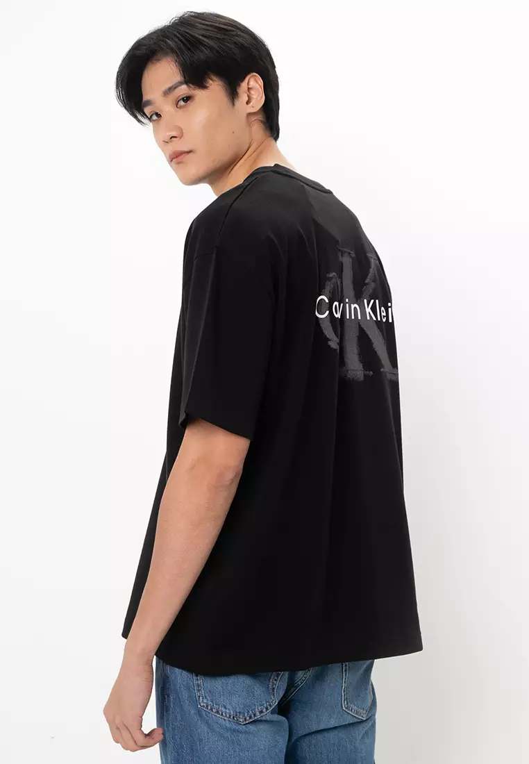 Calvin Klein Oversized Embossed Monogram Tee Calvin Klein Jeans