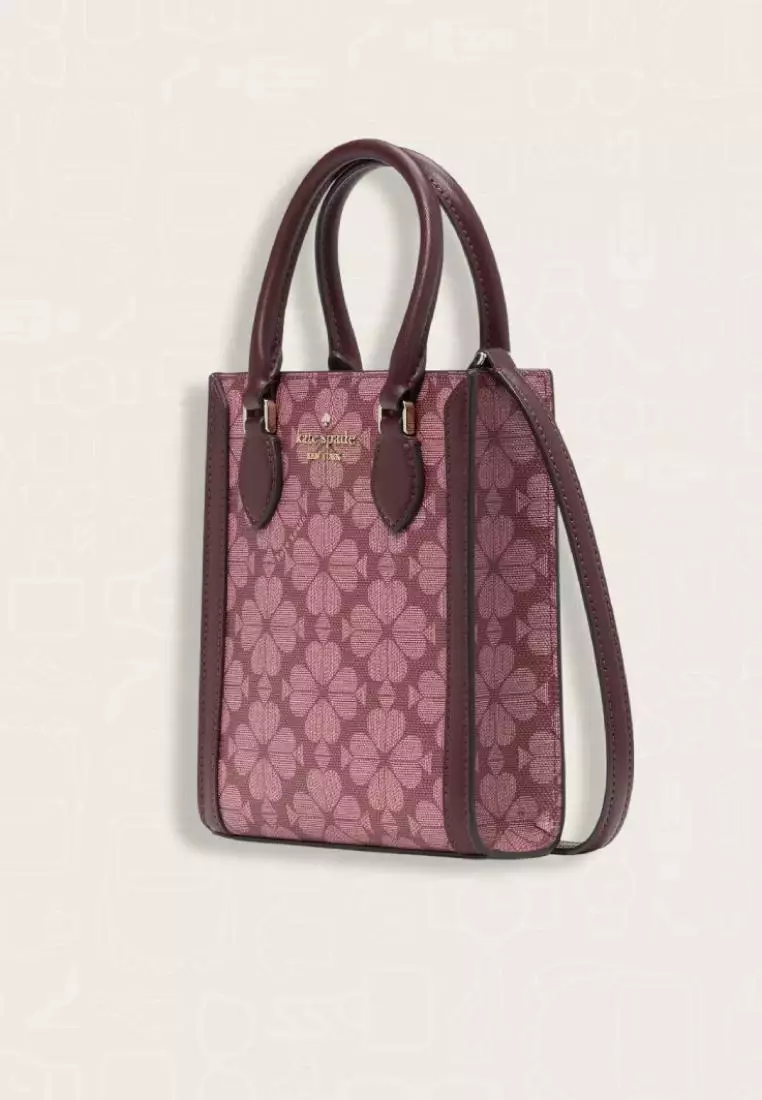 Kate Spade Signature Spade Flower Mini Tote Grenache Multi