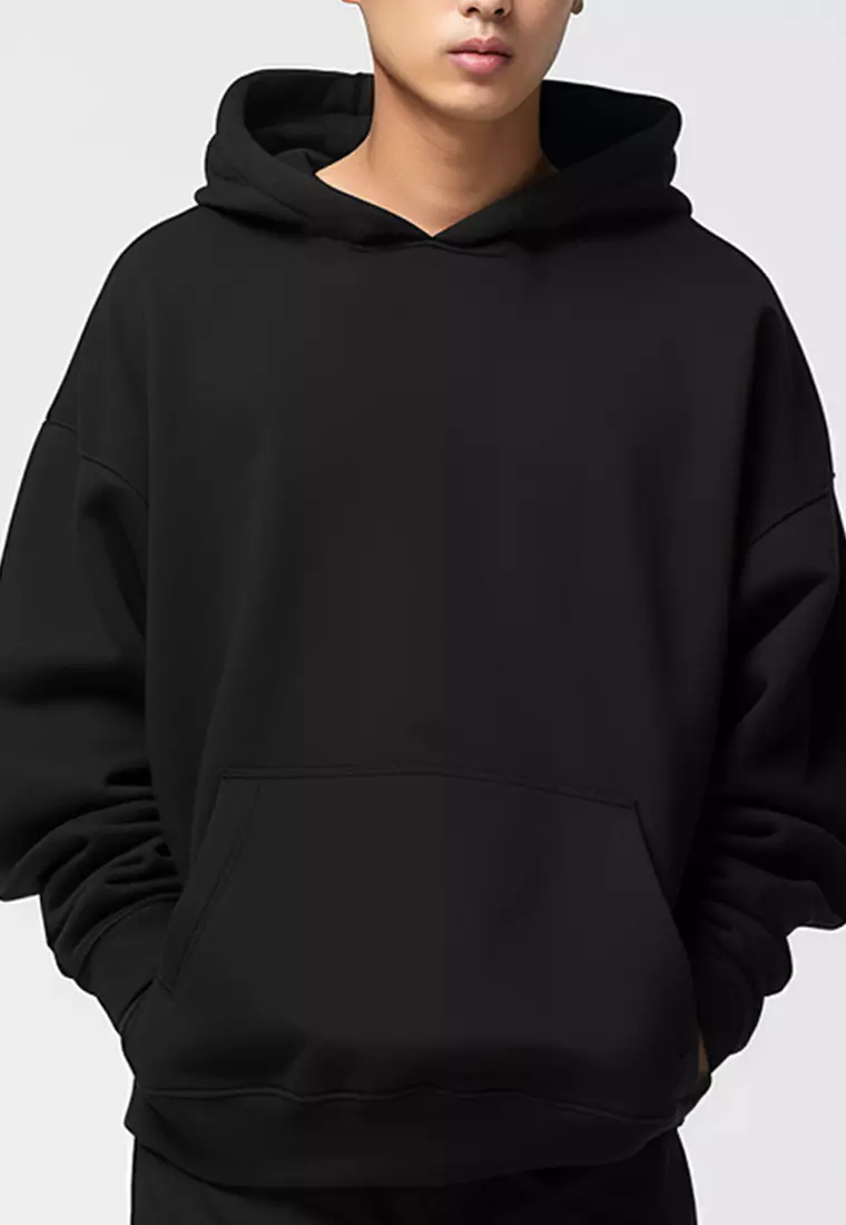MOB15 Hoodie Oversize ScubaLux "your growth is limitless" hitam